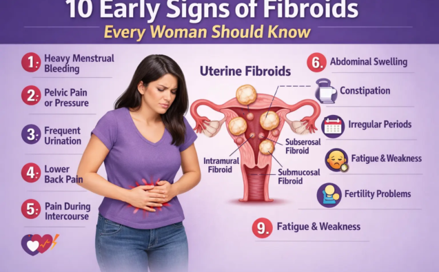 Fibroids symptoms in Mumbai early signs of uterine fibroids in women